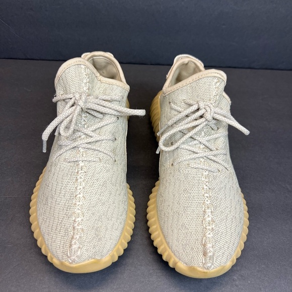 Adidas Yeezy Boost 350 V2 Size 7.5 Low Cream Triple White CP9366 Ape 779001 - Picture 11 of 11
